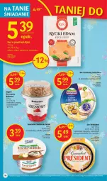 Gazetka promocyjna Delikatesy Centrum - Gazetka DC09 - Gazetka - ważna od 08.03 do 08.03.2023 - strona 18 - produkty: Rycki Edam, Maasdam, Ser, Gra, Brie, Jogurt, Pieprz, Camembert, Edam, Bakoma, Hochland