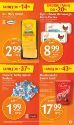 Gazetka promocyjna Delikatesy Centrum - Gazetka DC09 - Gazetka - ważna od 08.03 do 08.03.2023 - strona 3 - produkty: Ser, Złoty Mazur, Cukier, Jaja, Lindor, Cukierki