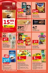 Gazetka promocyjna Auchan - Pewność Niskich Cen Supermarket - Gazetka - ważna od 18.09 do 18.09.2024 - strona 10 - produkty: Ser, Ryż, BIC, Kawa ziarnista, Napój roślinny, Jagody, BoboVita, Kawa mielona, Kawa, Herbata czarna, Chrupki, Wafle, Serek, Tetley, Lipton, Prima, Przysnacki, Danio, Deser, Herbata, Napój, Segafredo, Mięta, Kokos, Jabłka