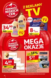 Gazetka promocyjna Auchan - Pewność Niskich Cen Supermarket - Gazetka - ważna od 18.09 do 18.09.2024 - strona 2 - produkty: Sos, Czekolada, Tuńczyk, Olej, Merci
