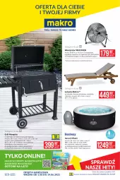 Gazetka promocyjna Makro - [Oferta promocyjna] Artykuły przemysłowe - Gazetka - ważna od 14.06 do 14.06.2021 - strona 1 - produkty: Piec, Top, Rum, Leżanka, Podgrzewacze, Siedzisko, Pokrowiec, Grill, Lakier