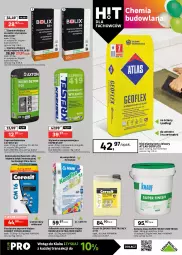 Gazetka promocyjna Leroy Merlin - Gazetka Leroy Merlin - Gazetka - ważna od 03.06 do 03.06.2025 - strona 25 - produkty: Klej elastyczny, Ser, Por, Mop, Gra, Wylewka samopoziomująca, Geoflex, Finish, Chodnik, Cynk, Klej, Pojemnik, Tran, LANA, Regał, Sport, Wózek, Płyta skalna, Pojemnik plastikowy, Paleta, Wózek transportowy, Płyta, Grunt, Regał metalowy, Pokrywa, Dźwig, Ceresit, Fa