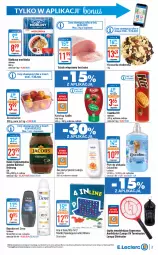 Gazetka promocyjna E Leclerc - Gazetka - ważna od 18.06 do 18.06.2022 - strona 3 - produkty: Ketchup, Ciastka, Kawa rozpuszczalna, Gra, Coccolino, Kawa, Dove, Płyn do płukania, Kotlin, Brzoskwinie, Jacobs, Lampa, Kiełbasa, Luksja