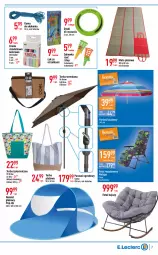 Gazetka promocyjna E Leclerc - Gazetka - ważna od 18.06 do 18.06.2022 - strona 7 - produkty: Namiot, Chodnik, Zabawka, Torba, Fotel