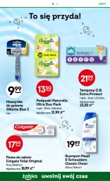 Gazetka promocyjna Żabka - gazetka-promocyjna-35-36-2026 - Gazetka - ważna od 08.09 do 08.09.2026 - strona 86 - produkty: Naturell, Colgate Total, Gin, Pasta do zębów, Tampony, Szynka, Szampon, Podpaski, Gillette, Maszynka, Maszynka do golenia, Colgate, O.B., Naturella, LG