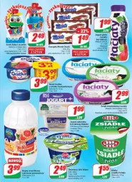 Gazetka promocyjna Dino - Gazetka 39 - Gazetka - ważna od 03.10 do 03.10.2023 - strona 13 - produkty: Jogurt naturalny, Ser, Gra, Danone, Zott, Jogurt, Mlekovita, Serek, Bakoma, Deser, Jogurt pitny, Monte, Mleko