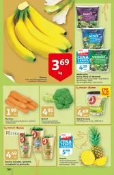 Gazetka promocyjna Auchan - przeNISKIE CENY przesmaczna Wielkanoc Hipermarkety - Gazetka - ważna od 16.04 do 16.04.2022 - strona 16 - produkty: Banany, Pietruszka, Kolendra, Ananas, Sałat, Bazyl, Bazylia
