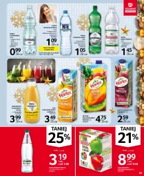 Gazetka promocyjna Selgros - Oferta spożywcza - Gazetka - ważna od 15.12 do 15.12.2021 - strona 35 - produkty: Sok pomarańczowy, Nałęczowianka, Sok, Mus, Sok jabłkowy, Muszynianka, Staropolanka, Woda, Cisowianka, Nektar, Hortex