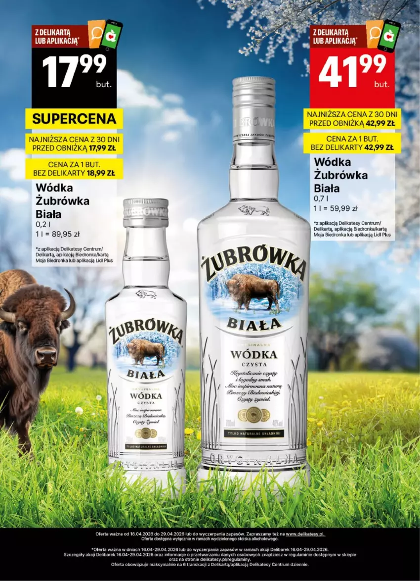 Gazetka promocyjna Delikatesy Centrum - Delibarek DC16-DC17 - ważna 16.04 do 29.04.2026 - strona 11 - produkty: Fa, Rama, Rum, Tran, Wódka