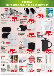 Gazetka promocyjna Kaufland - Kaufland - Gazetka - ważna od 03.09 do 03.09.2025 - strona 13 - produkty: Brita Maxtra, Sok, Ser, Pur, Dzbanek, Zaparzacz, Brit, Zaparzacz do kawy, Kosz, Pojemnik, Tran, Tarka, Talerz, Szklanka, Owoce, Deser, Brita