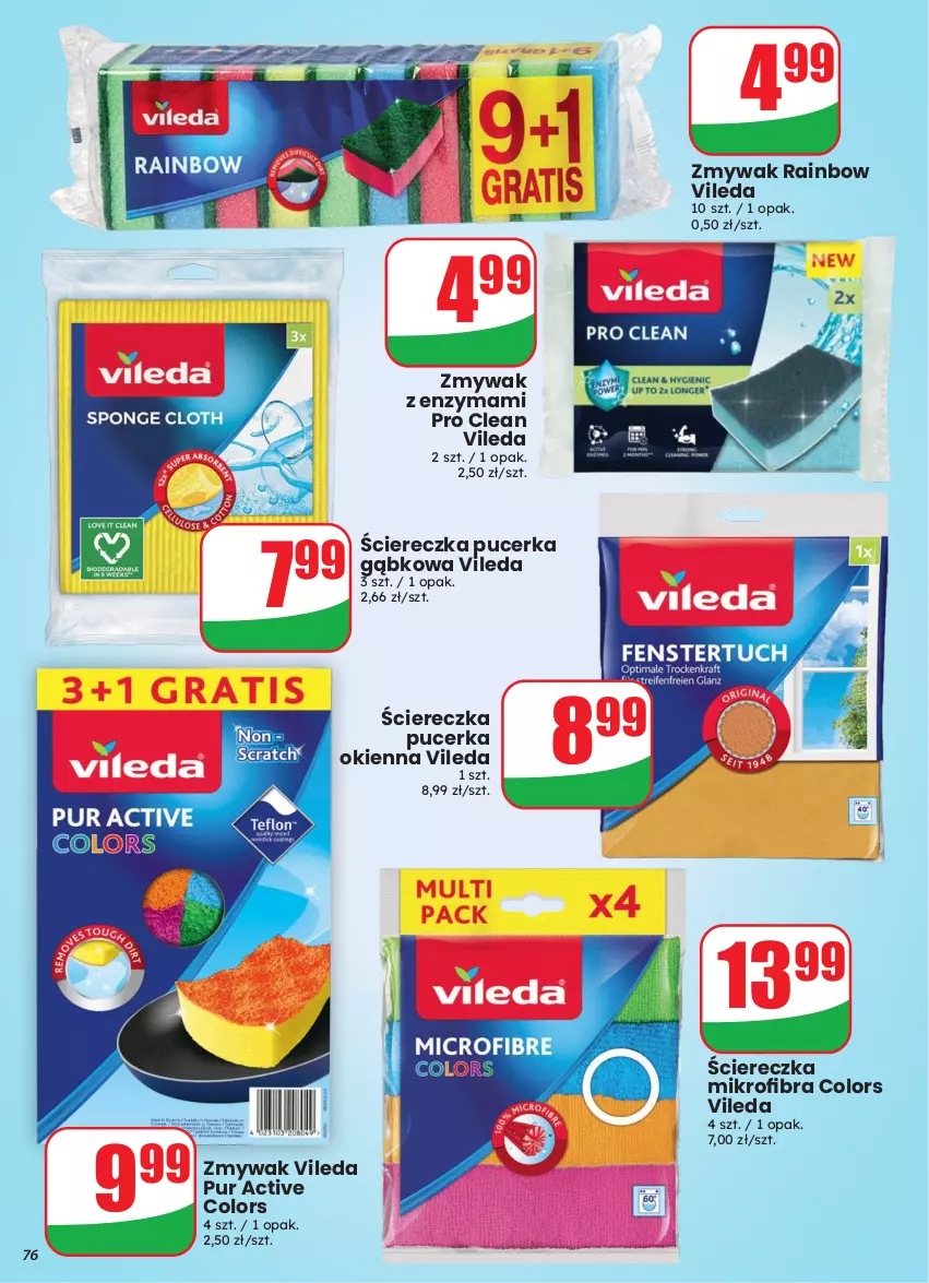 Gazetka promocyjna Dino - Gazetka 43 / 2026 - ważna 21.10 do 27.10.2026 - strona 76 - produkty: Pur, Vileda
