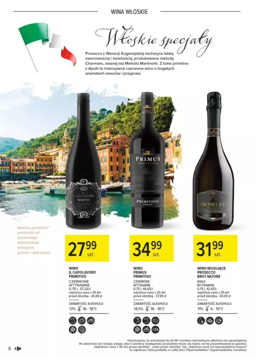 Gazetka promocyjna Carrefour - ważna 03.03 do 22.03.2025 - strona 11 - produkty: Mus, Por, Prosecco, Wino, Wino musujące