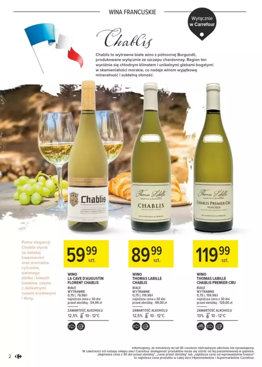 Gazetka promocyjna Carrefour - ważna 03.03 do 22.03.2025 - strona 5 - produkty: Chardonnay, Wino