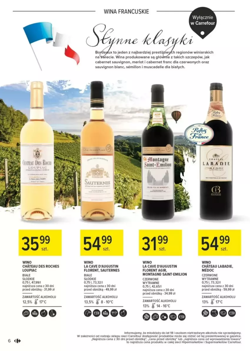 Gazetka promocyjna Carrefour - ważna 03.03 do 22.03.2025 - strona 9 - produkty: Cabernet Sauvignon, Dell, Lion, Merlot, Mus, Por, Sauvignon Blanc, Wino