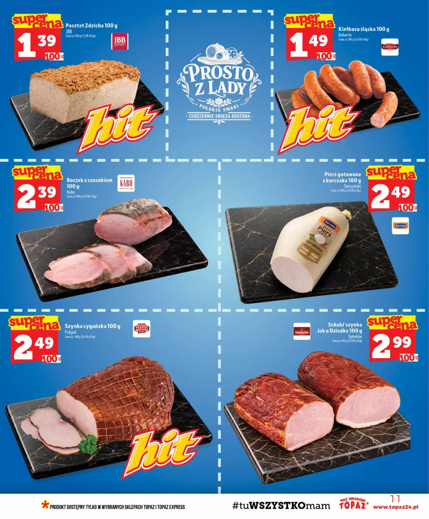 Gazetka promocyjna Topaz - Gazetka - ważna 01.10 do 07.10.2026 - strona 11 - produkty: Top