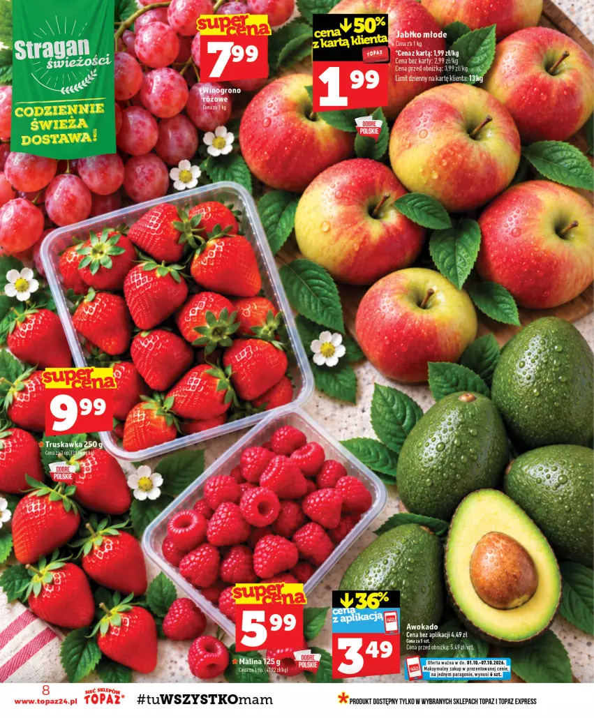 Gazetka promocyjna Topaz - Gazetka - ważna 01.10 do 07.10.2026 - strona 8 - produkty: Koc, Top