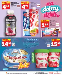 Gazetka promocyjna Topaz - Gazetka - Gazetka - ważna od 07.10 do 07.10.2026 - strona 17 - produkty: Top, Mlekovita, Lody, Vita C, Napój mleczny, Ferrero, Baton, Mleczna kanapka, Napój, Kinder, Hortex, Mleko