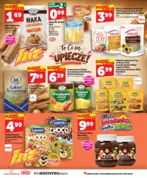 Gazetka promocyjna Topaz - Gazetka - Gazetka - ważna od 07.10 do 07.10.2026 - strona 22 - produkty: Orzechy włoskie, Lubella, Top, Migdały, Bell, Mieszanka studencka, Ananas, Dr. Oetker, Mąka, Syrop, Krem orzechowy, Brzoskwinie, Bella, Helio, Budyń, Bakalland