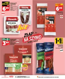 Gazetka promocyjna Topaz - Gazetka - Gazetka - ważna od 07.10 do 07.10.2026 - strona 38 - produkty: Krakus, Top, Sok, Ser, Gin, Sokołów, Bell, Parówki, Parówki z szynki, Prosciutto, Szynka, Kabanos, Kiełbasa, Olewnik, LG