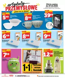 Gazetka promocyjna Topaz - Gazetka - Gazetka - ważna od 07.10 do 07.10.2026 - strona 46 - produkty: Top, Bulion, Salaterka, Rajstopy, Lion, Zestaw sztućców, Kubek, Poduszka, Fa
