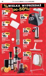 Gazetka promocyjna Netto - Gazetka non food 28.04-4.05 - Gazetka - ważna od 04.05 do 04.05.2022 - strona 4 - produkty: Ubrania, Gra, Maszynka do mielenia, Młynek, Deska do krojenia, Szynka, Pieprz, Maszynka, Dozownik