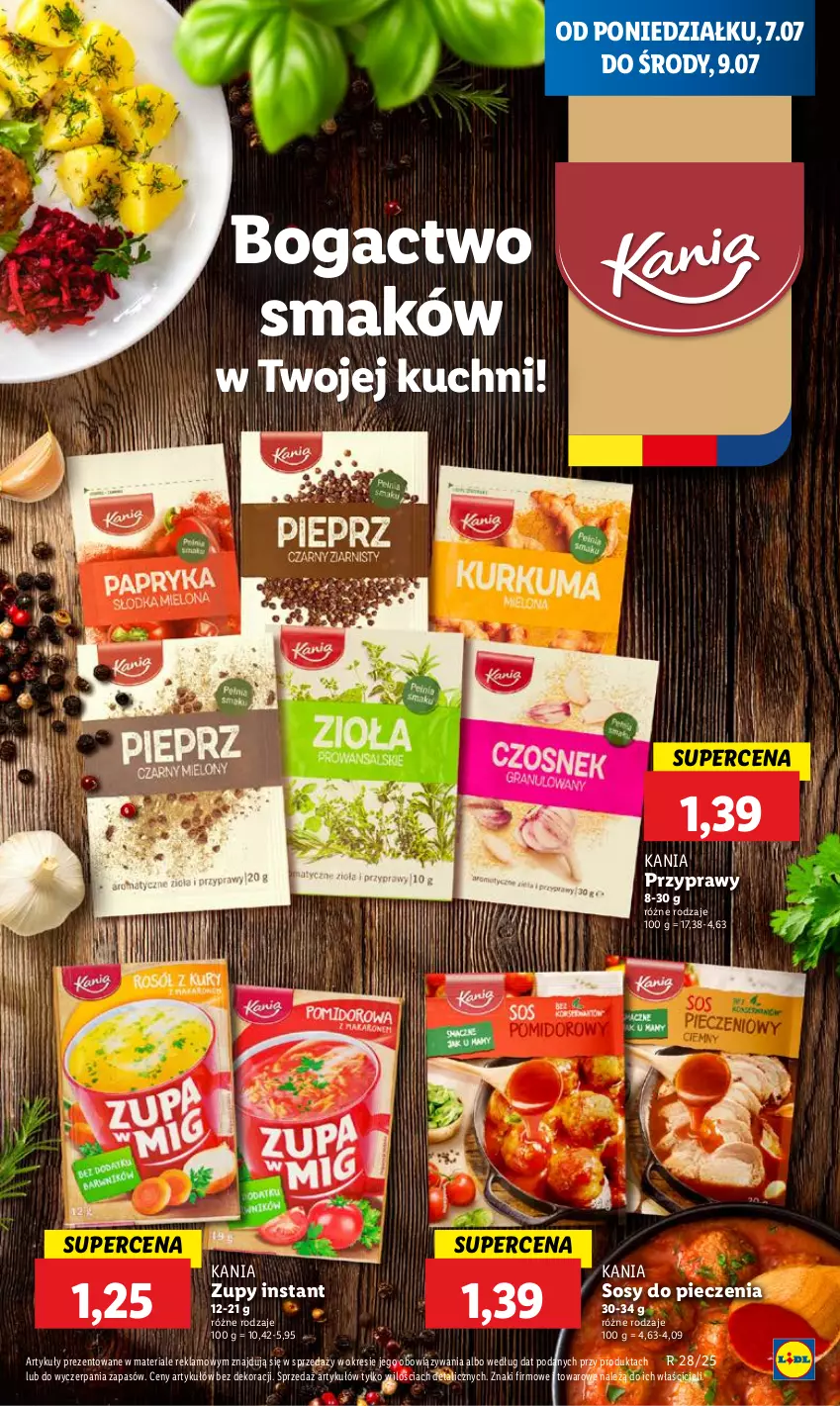 Gazetka promocyjna Lidl - GAZETKA - ważna 07.07 do 09.07.2025 - strona 31 - produkty: Piec, Przyprawy, Sos