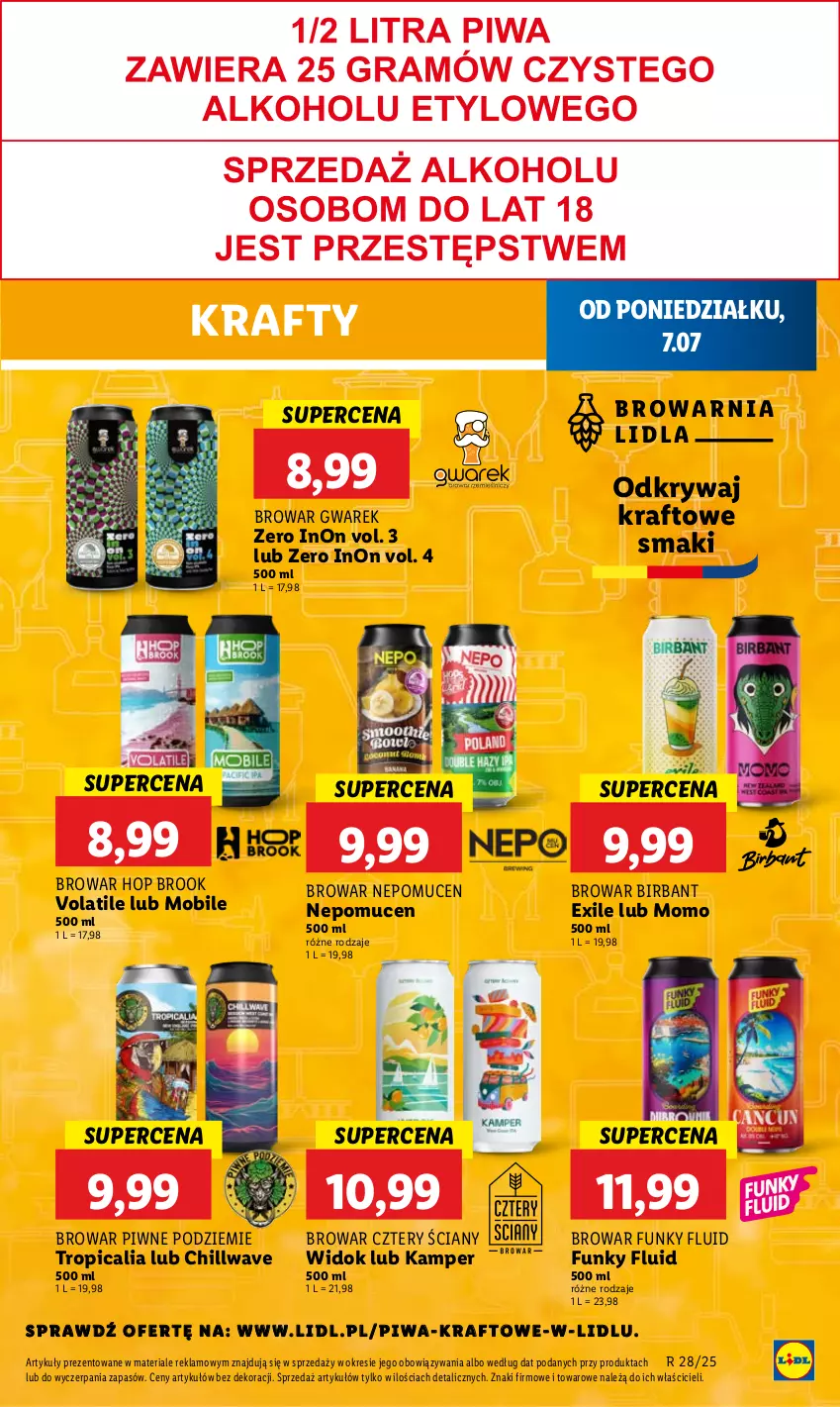 Gazetka promocyjna Lidl - GAZETKA - ważna 07.07 do 09.07.2025 - strona 45 - produkty: Mobil, Tropical