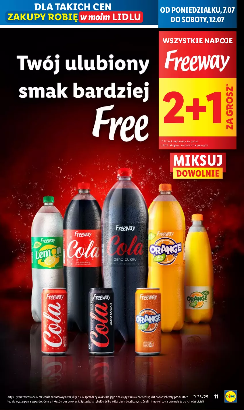 Gazetka promocyjna Lidl - GAZETKA - ważna 07.07 do 09.07.2025 - strona 9 - produkty: Napoje