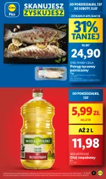 Gazetka promocyjna Lidl - GAZETKA - Gazetka - ważna od 09.07 do 09.07.2025 - strona 5 - produkty: Pstrąg tęczowy, Pstrąg, Olej rzepakowy, Olej