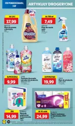 Gazetka promocyjna Lidl - GAZETKA - Gazetka - ważna od 09.07 do 09.07.2025 - strona 54 - produkty: Płyn do prania, Papier, Perfum, Papier toaletowy, Woolite, Płyn do płukania, Ręcznik, Płyn do mycia, Sidolux, Flora, Lenor