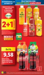 Gazetka promocyjna Lidl - GAZETKA - Gazetka - ważna od 09.07 do 09.07.2025 - strona 8 - produkty: Sok, Coca-Cola, Wazon, Smoothie, Fanta, Sprite, Fa