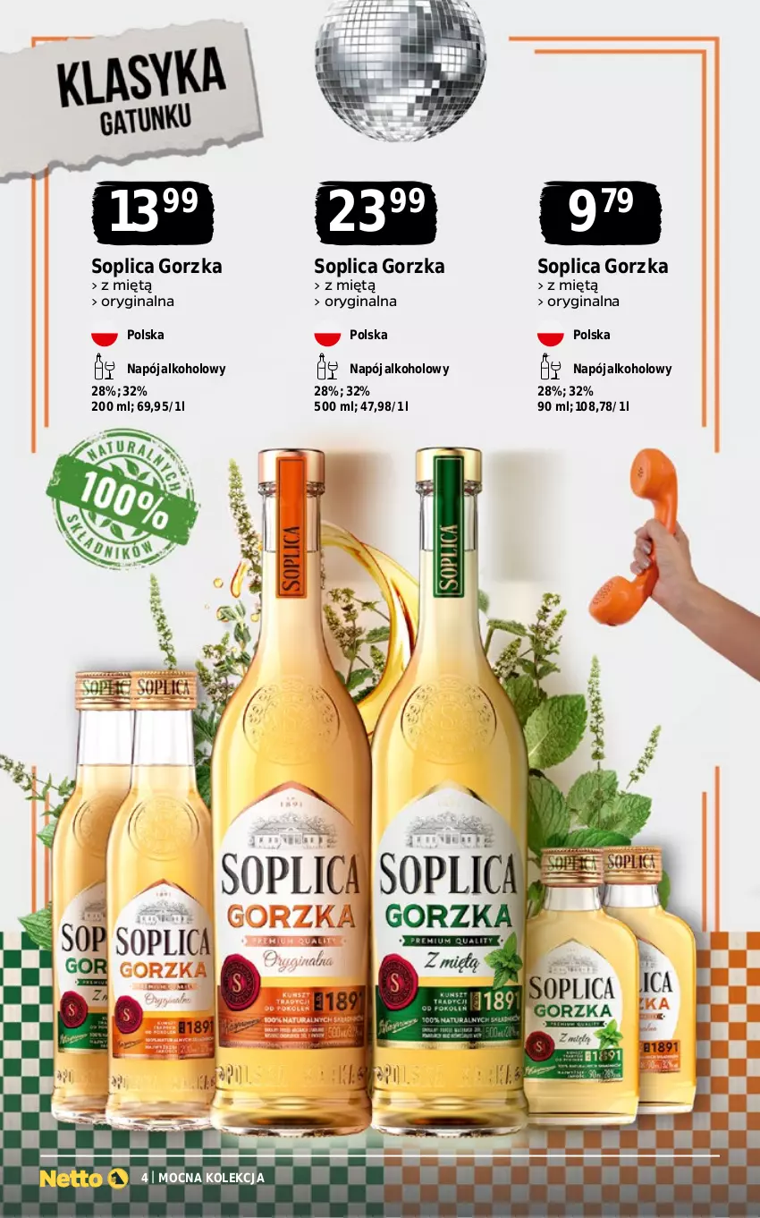 Gazetka promocyjna Netto - Netto_MK_09/25_1 - ważna 01.09 do 13.09.2025 - strona 4 - produkty: Gin, Napój, Soplica