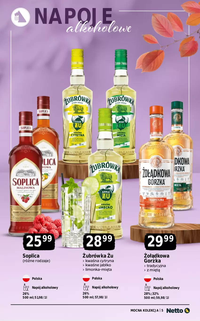 Gazetka promocyjna Netto - Netto_MK_09/25_1 - ważna 01.09 do 13.09.2025 - strona 5 - produkty: Limonka, Mięta, Napój, Napoje, Soplica