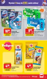 Gazetka promocyjna PoloMarket - Gazetka pomocyjna - Gazetka - ważna od 23.12 do 23.12.2023 - strona 63 - produkty: Domestos, Papier, Papier toaletowy, Velvet, Rolki, Mars, Kostka do wc, Przysmaki, Pedigree