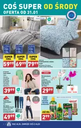 Gazetka promocyjna Aldi - Artykuły przemysłowe i tekstylia - Gazetka - ważna od 03.02 do 03.02.2024 - strona 2 - produkty: Sweter, Sok, Pościel, Poszewka, Wełna, Storczyk, Fa