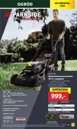 Gazetka promocyjna Lidl - GAZETKA - Gazetka - ważna od 13.04 do 13.04.2024 - strona 29 - produkty: Parkside, Top, Kosz, Kasza, Ogród, Kosiarka, Akumulator