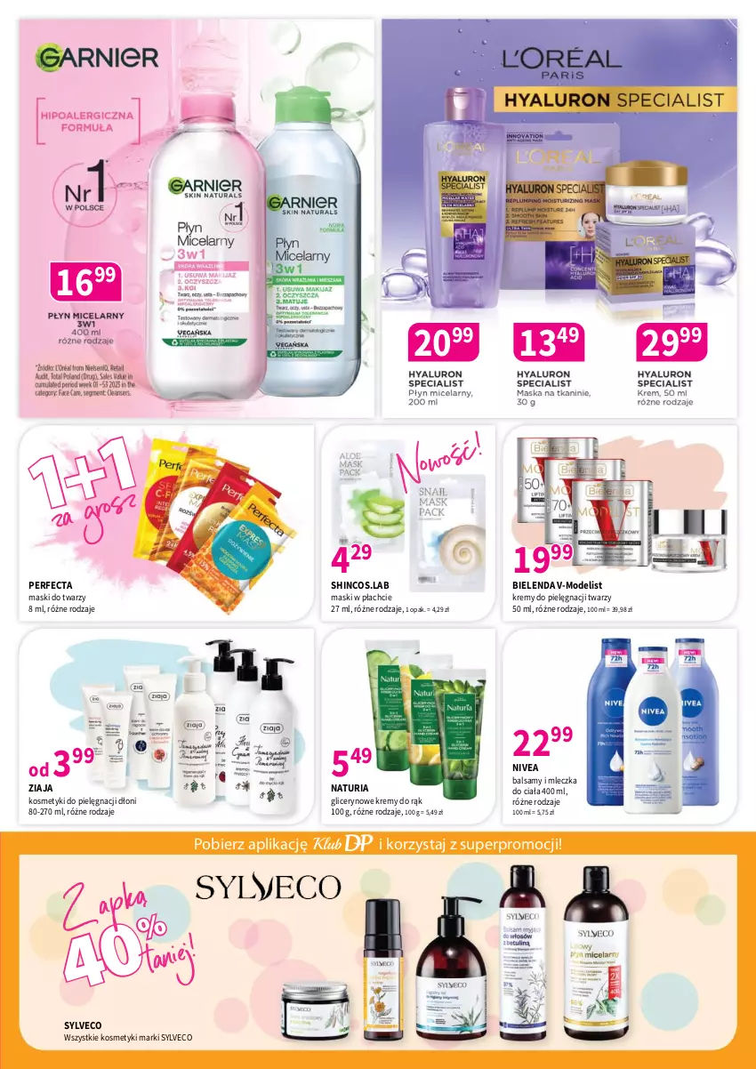 Gazetka promocyjna Drogerie Polskie - Gazetka - ważna 09.02 do 28.02.2026 - strona 3 - produkty: Bielenda, Kosmetyki do pielęgnacji, Nivea, Perfecta, Ziaja