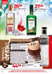 Gazetka promocyjna Topaz - Gazetka - Gazetka - ważna od 31.01 do 31.01.2022 - strona 2 - produkty: Wódka, Lanki, Likier, LG