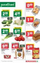 Gazetka promocyjna Spar - EuroSpar - Gazetka - ważna od 04.10 do 04.10.2026 - strona 3 - produkty: Kalafior, Corn flakes, Cif, Papryka czerwona, Papryka, Ziemniaki, Chleb, Bułka