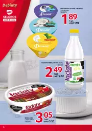 Gazetka promocyjna Selgros - Debiuty w Selgros - Gazetka - ważna od 07.07 do 07.07.2021 - strona 6 - produkty: Ser, Serek, Deser, Lanki, Mleko