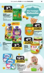 Gazetka promocyjna Netto - Artykuły spożywcze - Gazetka - ważna od 21.06 do 21.06.2023 - strona 15 - produkty: HiPP, Marchewka, Ser, Gerber, BoboVita, Chrupki, Serek, Deser, Nestlé, Hipp Bio