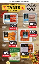 Gazetka promocyjna Netto - Artykuły spożywcze - Gazetka - ważna od 21.06 do 21.06.2023 - strona 3 - produkty: Kurczak, Kiełbaski białe, Boczek, Grill