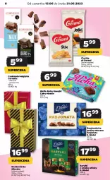Gazetka promocyjna Netto - Artykuły spożywcze - Gazetka - ważna od 21.06 do 21.06.2023 - strona 8 - produkty: Ciastka, Praliny, Dr Gerard, Wafle, Czekolada, Whisky, E. Wedel, Baryłki, LG
