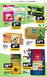Gazetka promocyjna Netto - Artykuły spożywcze - Gazetka - ważna od 21.06 do 21.06.2023 - strona 9 - produkty: Pur, Kawa ziarnista, Kawa mielona, Kawa, Dilmah, Herbata czarna, Teekanne, Cappuccino, Jacobs, Herbata