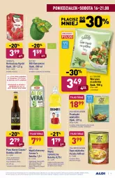 Gazetka promocyjna Aldi - SUPER SMACZNE OKAZJE - Gazetka - ważna od 21.08 do 21.08.2021 - strona 9 - produkty: Piwa, Piwo, All Seasons, Warzywa, Sok, Gin, Gra, Zupa, Stek, Tera, Napój izotoniczny, Oshee, Krewetki, Karmi, Mango, Napój, Ogród, Herbapol, Fa