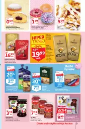 Gazetka promocyjna Auchan - A Love You Moje Auchan - Gazetka - ważna od 10.02 do 10.02.2021 - strona 3 - produkty: Pączek, Makaron, Krakus, Sos, Kawa ziarnista, Praliny, Lindor, Dallmayr, Kawa, Goliard, Faworki, Dżem, Donut, Herbata, Lindt, Sucha karma, Fa