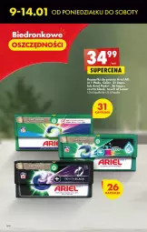 Gazetka promocyjna Biedronka - Gazetka - Biedronka.pl - Gazetka - ważna od 14.01 do 14.01.2023 - strona 8 - produkty: Por, , Lack, Ariel, Kapsułki do prania, Lenor, LG, Fa