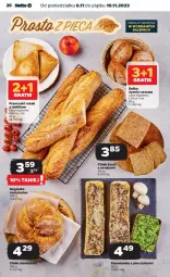 Gazetka promocyjna Netto - Gazetka - ważna od 10.11 do 10.11.2023 - strona 19 - produkty: Piec, Rust, Bagietka, Zapiekanka, Pieczarka, Chleb, Bułka