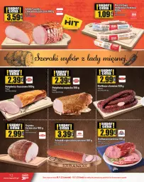 Gazetka promocyjna Topaz - Gazetka - Gazetka - ważna od 15.11 do 15.11.2023 - strona 12 - produkty: Polędwica, Top, Sos, Pasztet, Duda, Szynka, Kabanos, Kiełbasa, Olewnik, Fa