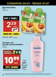 Gazetka promocyjna Delikatesy Centrum - Gazetka - ważna od 31.07 do 31.07.2024 - strona 30 - produkty: Rum, Mus, Beko, Szampon, Kubuś